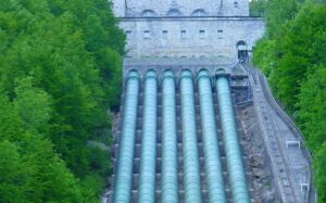 water pipe, pressure pipes, hydropower plant